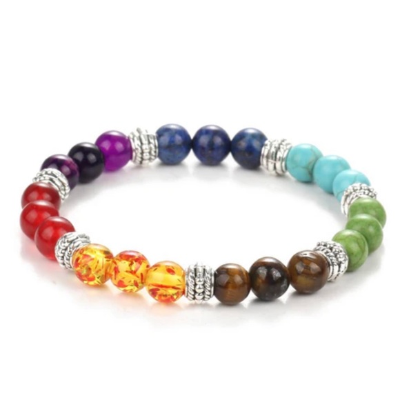 Seven Chakra Reiki Energy Bracelet - Picture 2 of 2